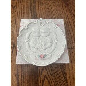 Precious Moments 5th Anniversary Plate 1995 Happy 5th Anniversary